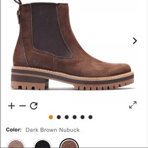 Womens Courmayeur Valley Chelsea Timberland Boots - like new